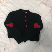 오아이오아이(OiOi) ANGORA HEART CARDIGAN_black 후기