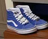 반스(VANS) 스케이트 하이 - 울트라마린:트루 화이트 / VN0A4BV6TGW1 후기