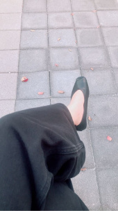 리플라(LI FLA) 19B511 black flat 후기