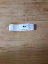 나이키(NIKE) 스우시 헤어밴드 (화이트) 후기