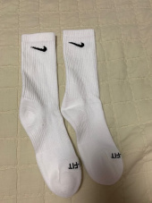 나이키(NIKE) 에브리데이 스우시 장목 양말 화이트 6팩 후기