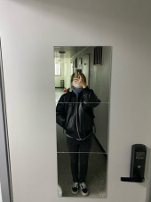 큐리티(CURETTY) C MA-1 LEATHER JUMPER_BLACK 후기