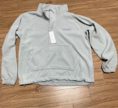 기프트오리지널(GIFTORIGINAL) (UNISEX)G 로고 플리스 아노락_라이트그레이 후기