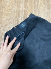 리올그(REORG) SUEDE BACK SLIT SKIRT BLACK 후기