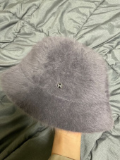 하이스쿨디스코(HIGH SCHOOL DISCO) H fur bucket hat_gray 후기