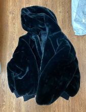 레이디 볼륨(LADY VOLUME) Reversible bear jacket_black 후기