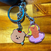 어프어프(EARPEARP) Cherry bear(금속 키링) 후기