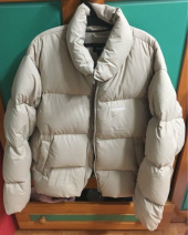 커버낫(COVERNAT) DUCK DOWN WARM UP SHORT PUFFER BEIGE 후기