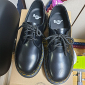 닥터마틴(DR.MARTENS) 1461 쿼드 블랙 폴리시드 스무스 25567001 후기