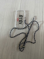 5252 바이 오아이오아이(5252BYOIOI) LOGO NECKLACE PHONE CASE_clear 후기