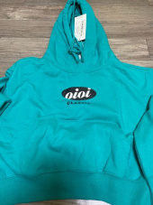 5252 바이 오아이오아이(5252BYOIOI) CIRCLE LOGO CROP HOODIE_mint 후기