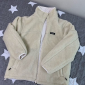 커버낫(COVERNAT) REVERSIBLE FLEECE ZIP-UP JACKET OFFWHITE 후기