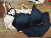 코데즈컴바인 이너웨어(CODES COMBINE INNERWEAR) 블랙 케미솔 와이어리스 프리컷 브라 팬티 세트 후기