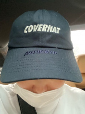 커버낫(COVERNAT) 푸투라 로고 커브캡 베이지 후기
