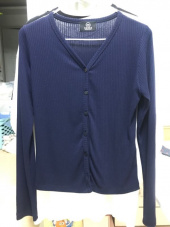 리올그(REORG) FOR BUTTON CARDIGAN NAVY 후기