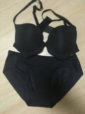 코데즈컴바인 이너웨어(CODES COMBINE INNERWEAR) 블랙 3X 풀컵 브라 팬티 세트 후기