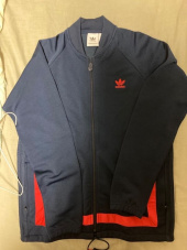 아디다스(ADIDAS) 웜업 트랙탑 - 네이비:레드 / GK0659 후기