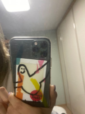 마크 곤잘레스(MARK GONZALES) M/G PAINTING PHONE CASE CLEAR WHITE 후기
