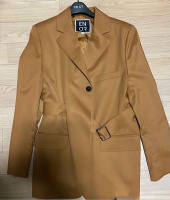 엔오르(EN OR) 웨이스트 벨트 포인트 자켓 WAIST BELT POINTED JACKET - CAMEL 후기
