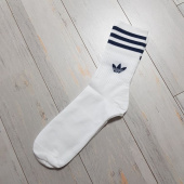 아디다스(ADIDAS) 미드컷 크루 삭 3P - 나이트인디고:네이비:화이트 / FM0637 후기