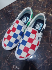 반스(VANS) 컴피쿠시 슬립온 - (하프 빅 체커)멀티 / VN0A3WMDW921 후기