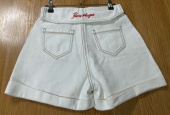 오아이오아이(OiOi) BACK POINT DENIM SHORTS_white 후기