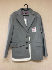 오아이오아이(OiOi) PATCH POINT LAYERED JACKET_grey 후기