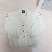 니티드(KNITTED) 안티필링 파이핑 인타 가디건 NAVY 후기