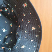 무디디(MUDIDI) Reversible Flower bucket hat 004 Black 후기