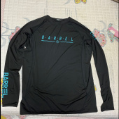 배럴(BARREL) 맨 웨이브 래쉬가드 블랙(BG2MWRG06BLK) 후기