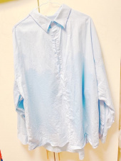 레이디 볼륨(LADY VOLUME) Overfit classlc color shirt_blue 후기