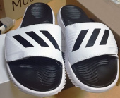 아디다스(ADIDAS) 알파바운스 슬라이드 - 블랙:화이트:블랙 / FZ0387 후기