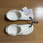 크록스(CROCS) 공용 CROCBAND BOLD LOGO CLOG WBK (20SUCL206021) 후기
