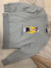 폴로 랄프 로렌(POLO RALPH LAUREN) 데님 베어 플리스 스웨트셔츠-네이비 후기