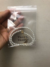 메리모티브(MERRYMOTIVE) Creamy pearl choker necklace 후기