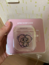 어피스오브케이크(APOC) Hug Bear AIRPODS Case_Clear 후기