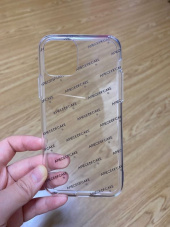 어피스오브케이크(APOC) Logo Phone Case_Clear 후기