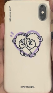 어피스오브케이크(APOC) Hug Bear Phone Case_Cream 후기