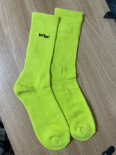 디스이즈네버댓(THISISNEVERTHAT) HSP-Logo Socks Lime 후기
