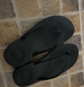 핏플랍(FITFLOP) 아이쿠션 에고노믹 쪼리 골드 후기