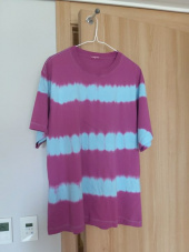 라이풀(LIFUL) STRIPE TIE-DYE TEE pink 후기
