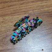 큐리티(CURETTY) C RHINESTONE LOGO HAIR CLIP_MIX 후기