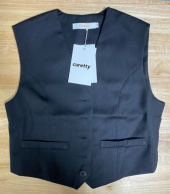 큐리티(CURETTY) C BACK RHINESTONE DETAIL VEST_BLACK 후기