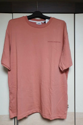 내셔널지오그래픽(NATIONALGEOGRAPHIC) N202UTS910 스토크 오버핏 반팔 티셔츠 BABY PINK 후기