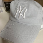 엠엘비(MLB) 팀로고 데미지 볼캡 NY (M.GREY) 후기