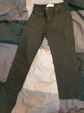 페이탈리즘(FATALISM) #0225 essential black straight crop fit 후기
