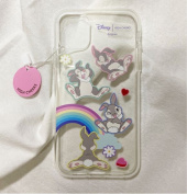 하이칙스(HIGH CHEEKS) Rainbow Thumper Clear Phonecase 후기