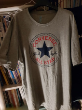 컨버스(CONVERSE) 척 패치 티 빈티지그레이헤더 10007887-A03 후기