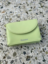 페넥(FENNEC) Halfmoon Mini Wallet 004 Moss Green 후기