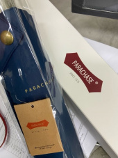 파라체이스(PARACHASE) 3236 더블 캐노피 2중 방풍 프리미엄 전자동 골프 3단 우산 후기